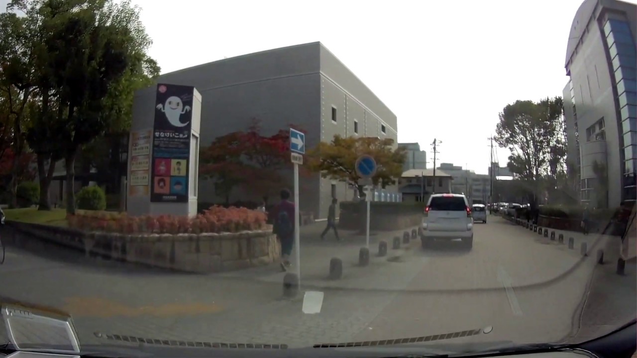 刈谷市美術館駐車場に停めるドライブレコーダー動画　マーク・ティ　Mark.T
