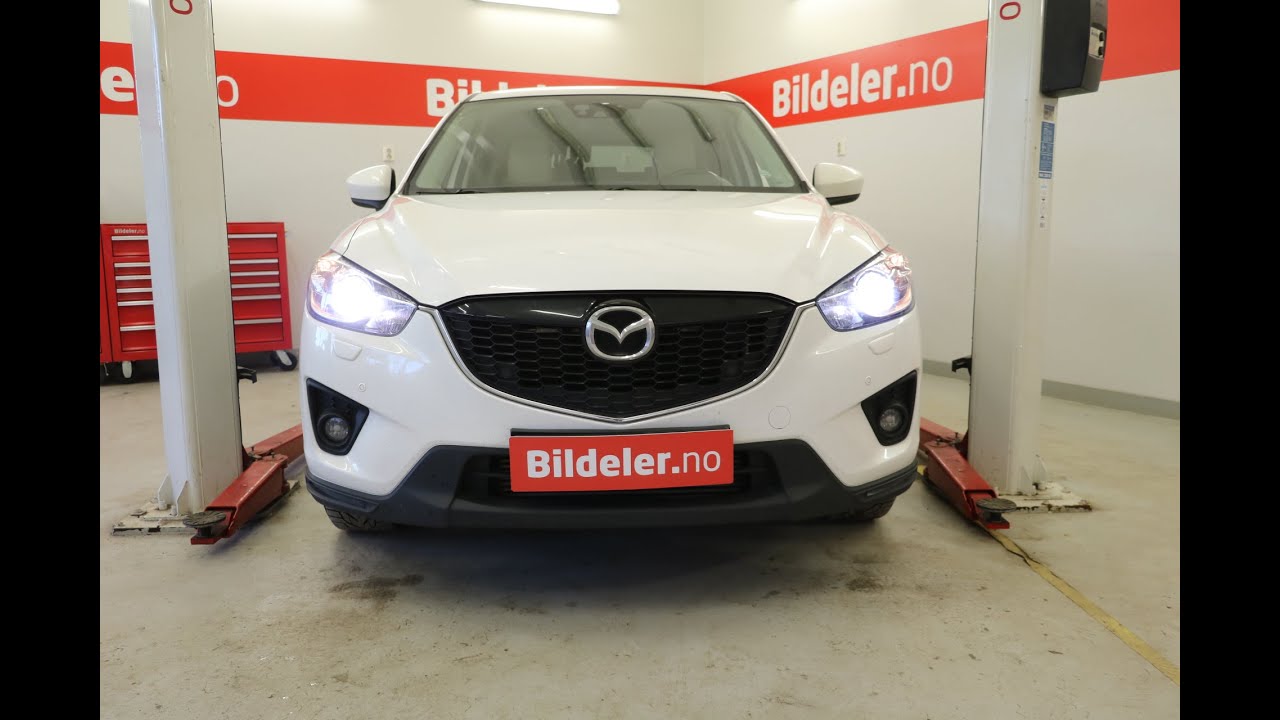 Mazda CX-5: Hvordan bytte luftfilter (2,2 Diesel) – 2012 til 2017 mod. (KE)