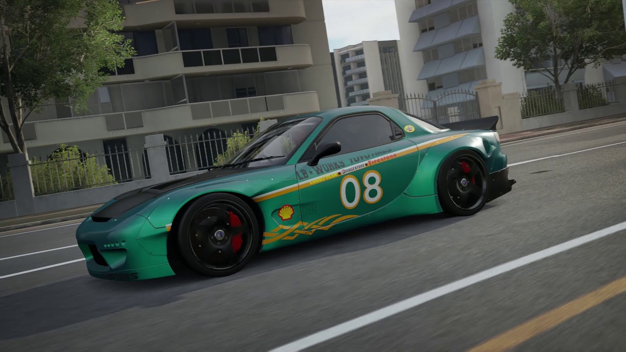 Mazda RX-7 - Rocket Bunny (HD)