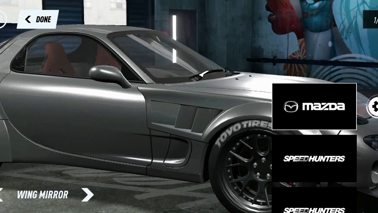 Mazda RX-7 SPIRIT R build | Need for speed heat studio