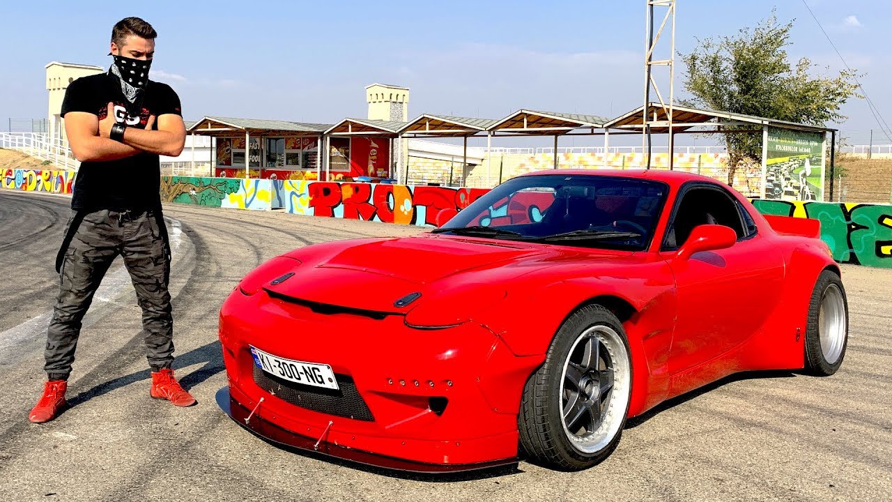 უხეში ტესტ დრაივი – ჩემი პირადი Mazda RX7 – 5.0 – Rocket Bunny