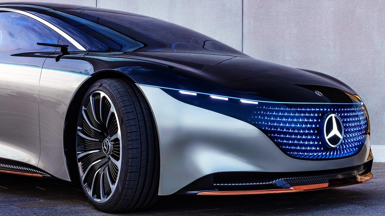 Mercedes Benz Vision EQS (2021) – The Future of Luxury Cars