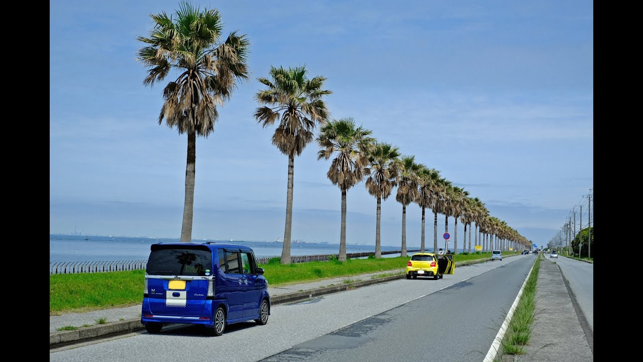 【N-BOX車載】木更津周辺ドライブ②　木更津駅周辺～千葉フォルニア（袖ヶ浦海浜公園）