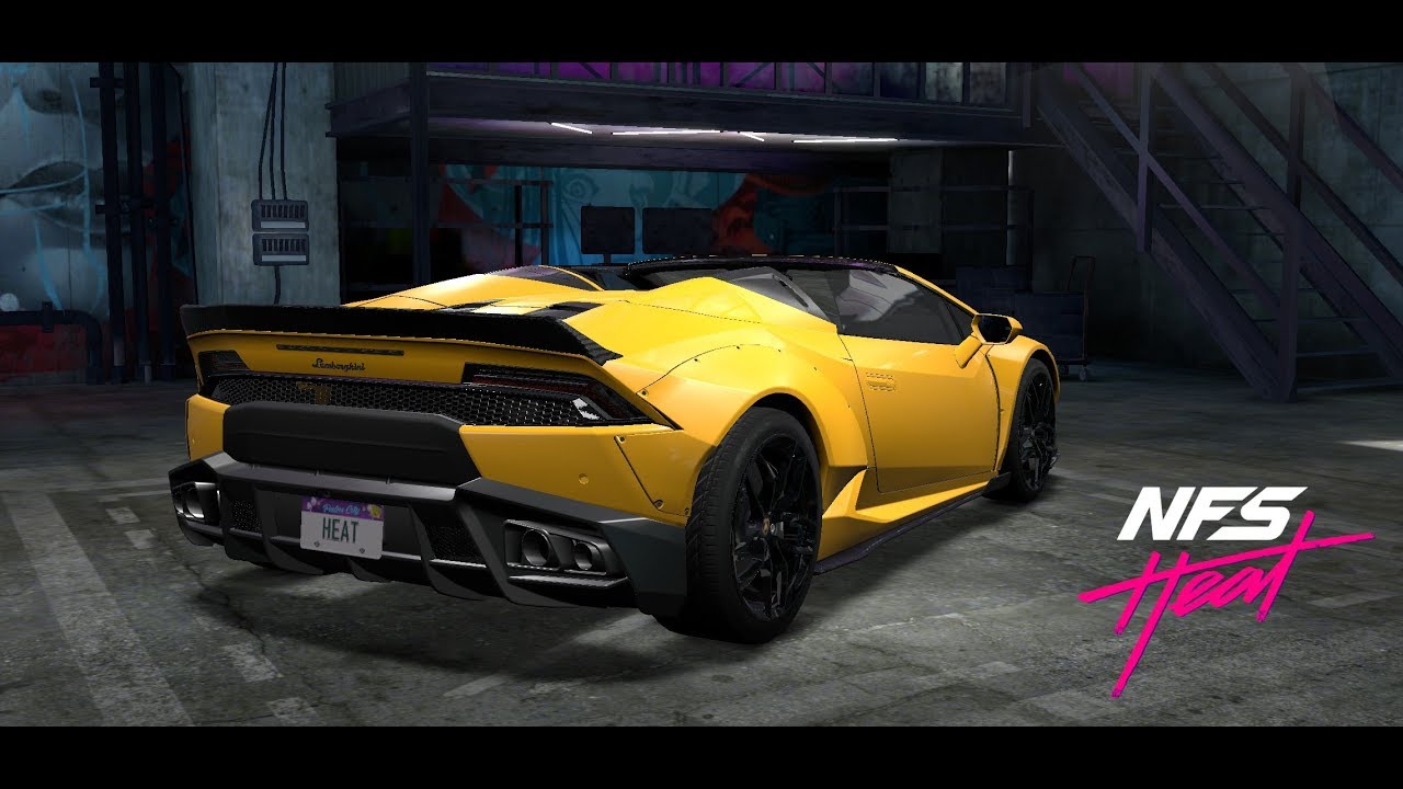 Need For Speed Heat Lamborghini Huracan LP610-4 Spyder Liberty Walk Customization