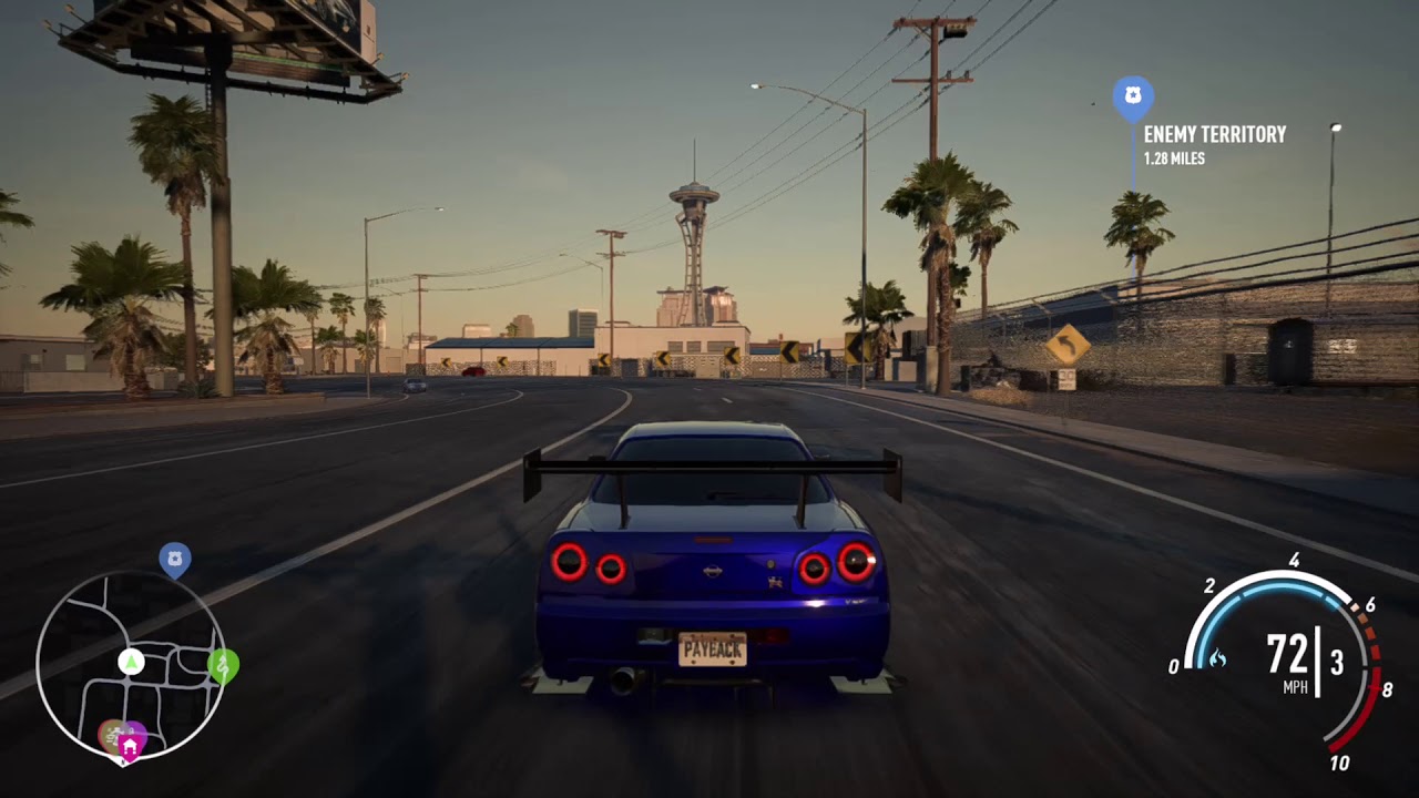 Need for speed payback Nissan skyline r34