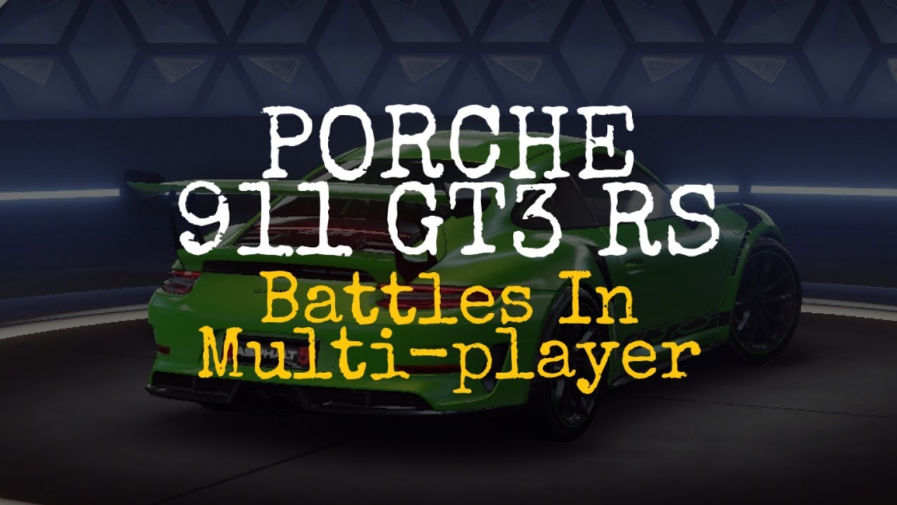 Porche 911 GT3 RS | BATTLES IN MULTI-PLAYER | ASPHALT 9: LEGENDS