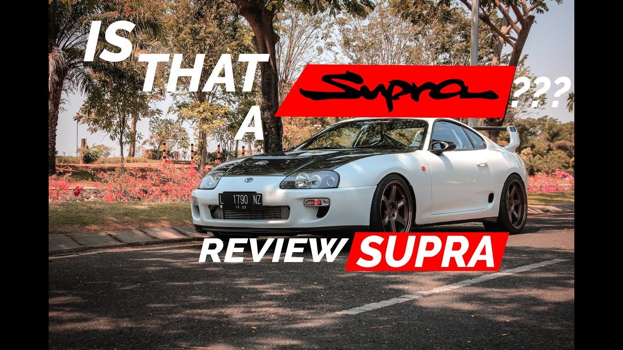 REVIEW FASTEST JDM CAR EVER !! TOYOTA SUPRA MK IV 2JZ A80