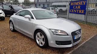 ROMSEY CAR CENTRE – Audi TT 2.0 TFSI Exclusive Line 2dr