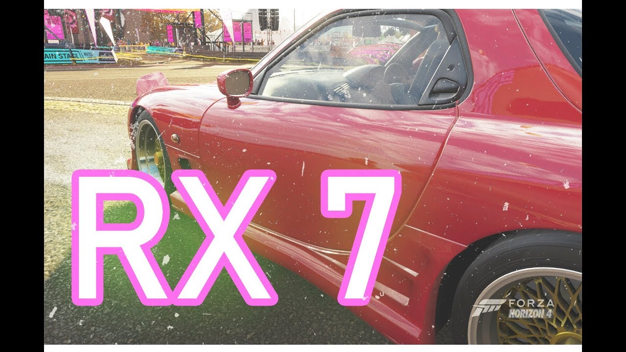 ТЕСТИРУЮ МАЗДУ RX 7 В FORZA HORIZON 4!!!