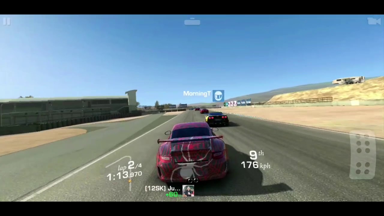 Real racing 3 Android game - PORCHE 911 GT3 RS