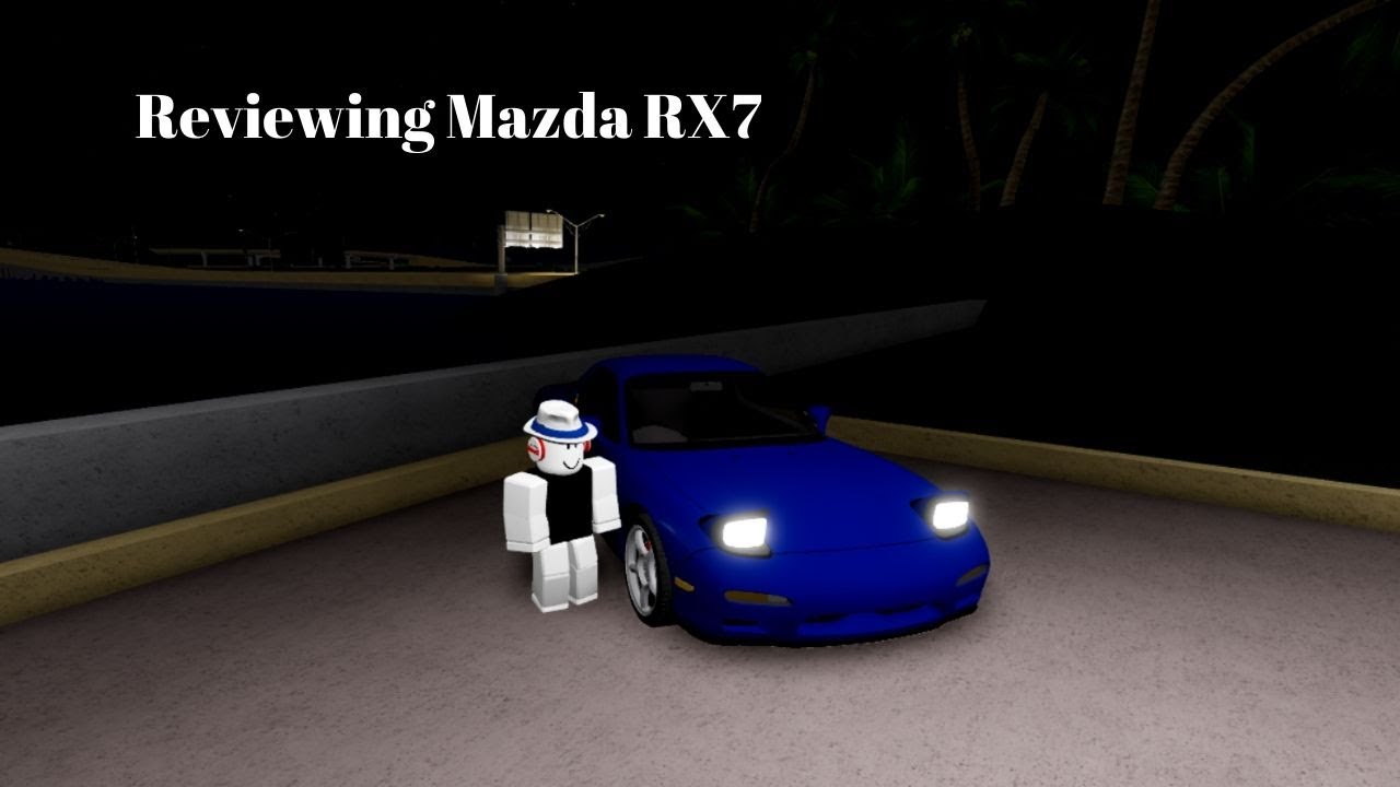 Reviewing the new Mazda RX7 on Roblox Ultimate Driving