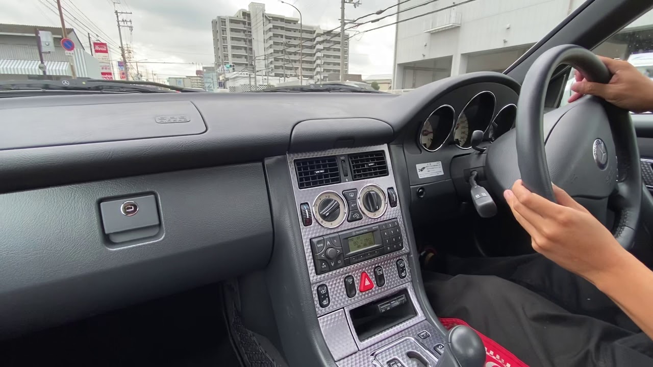 ベンツSLK230コンプレッサー試乗