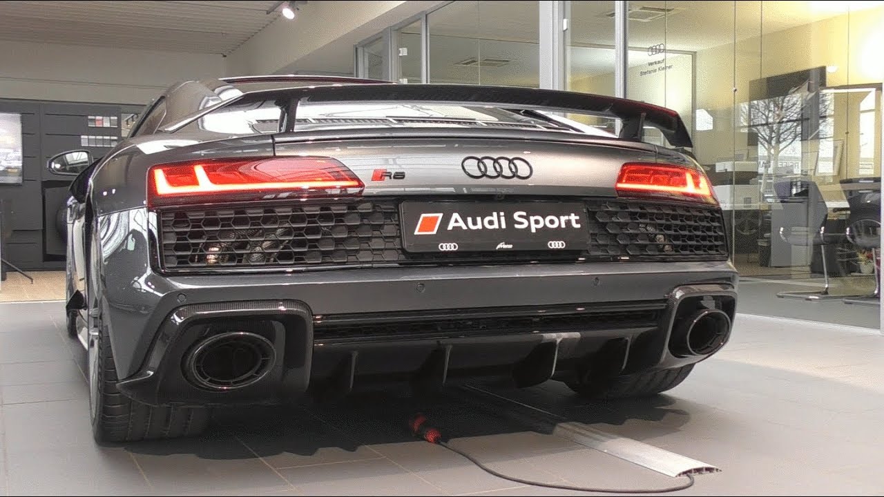 SOUND BATTLE: Audi TT RS VS Audi R8 V10 Plus Spyder – LOUD Sound!