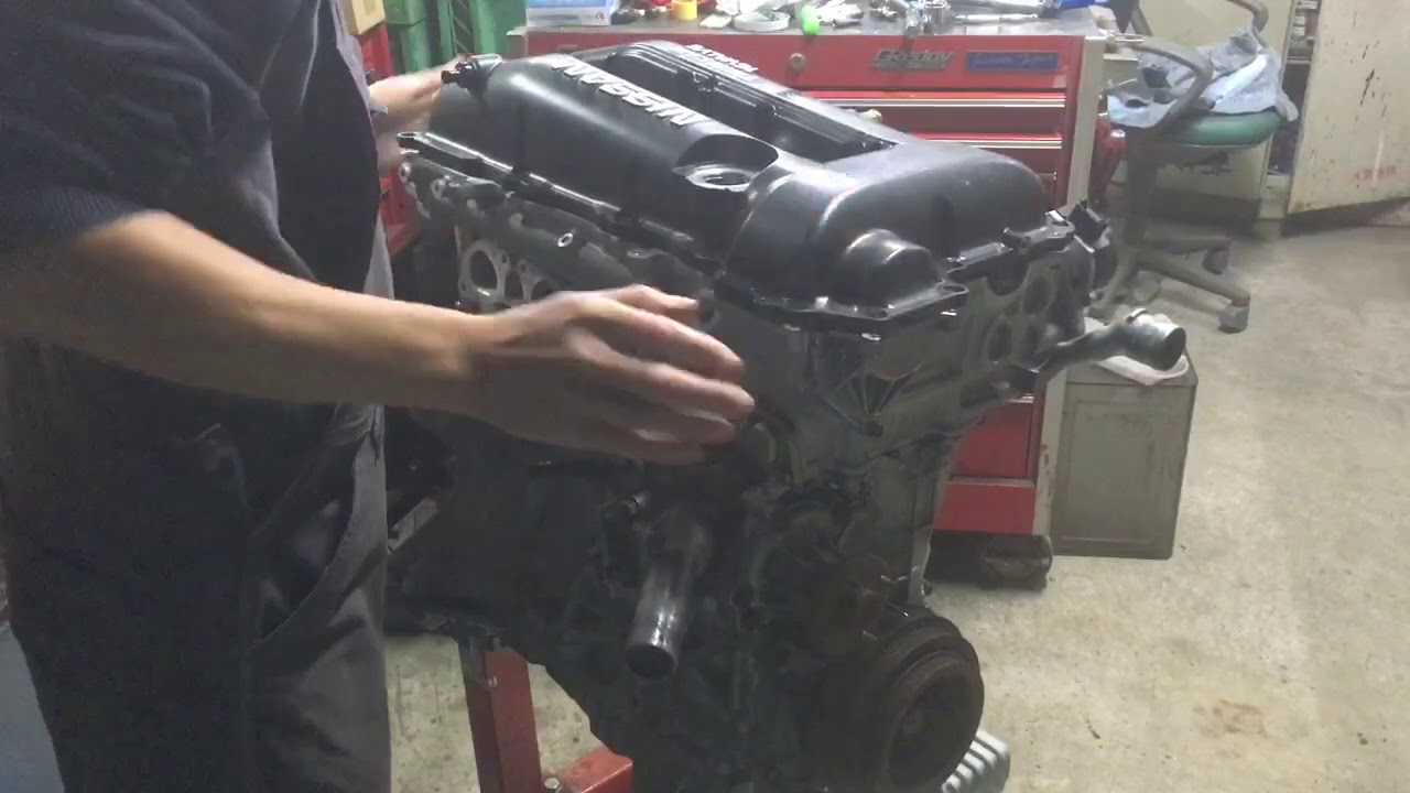 SR20DET 低予算SP ドリフトスペック　最終回　ヘッドカバー編