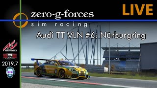 SRS Season 2019.7: Audi TT VLN #6 @ Nürburgring GT