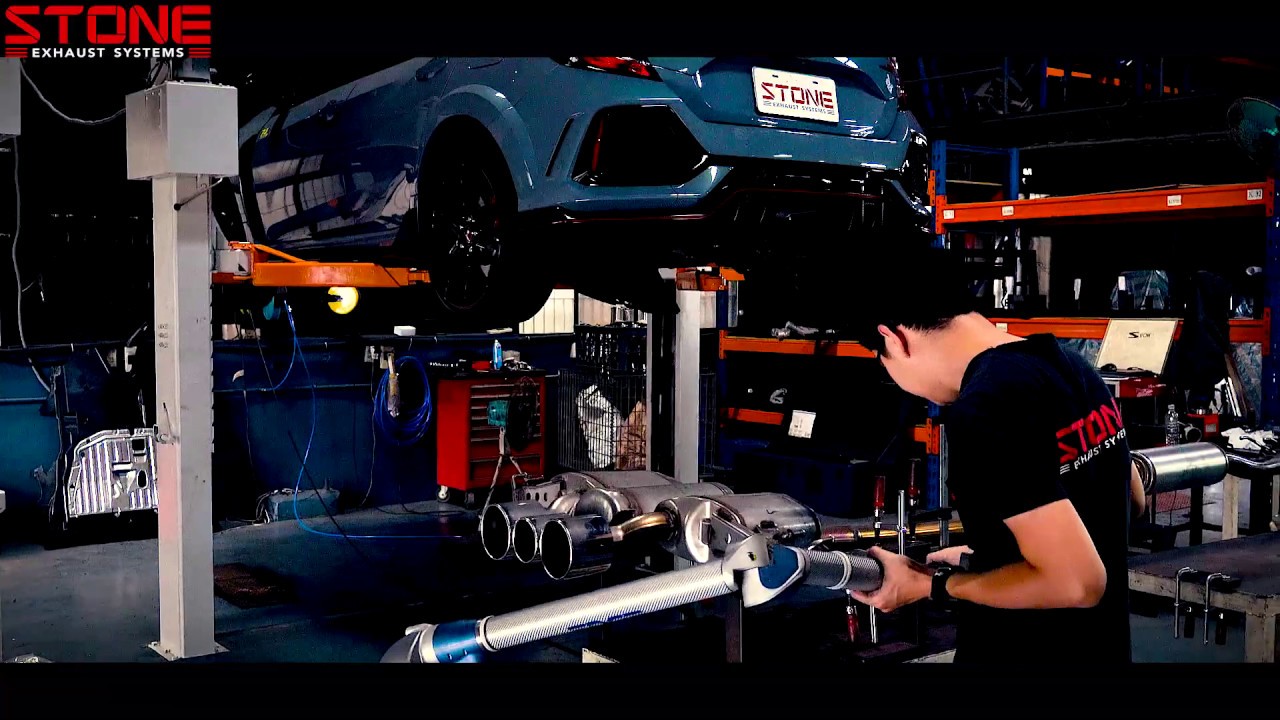 STONE EXHAUST Honda シビック TYPE R