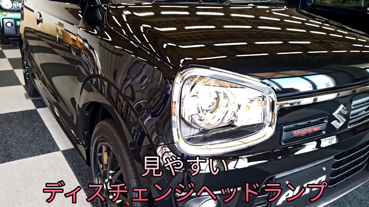 SUZUKI  アルトワークス　外装だけを紹介します　黒　２０１９