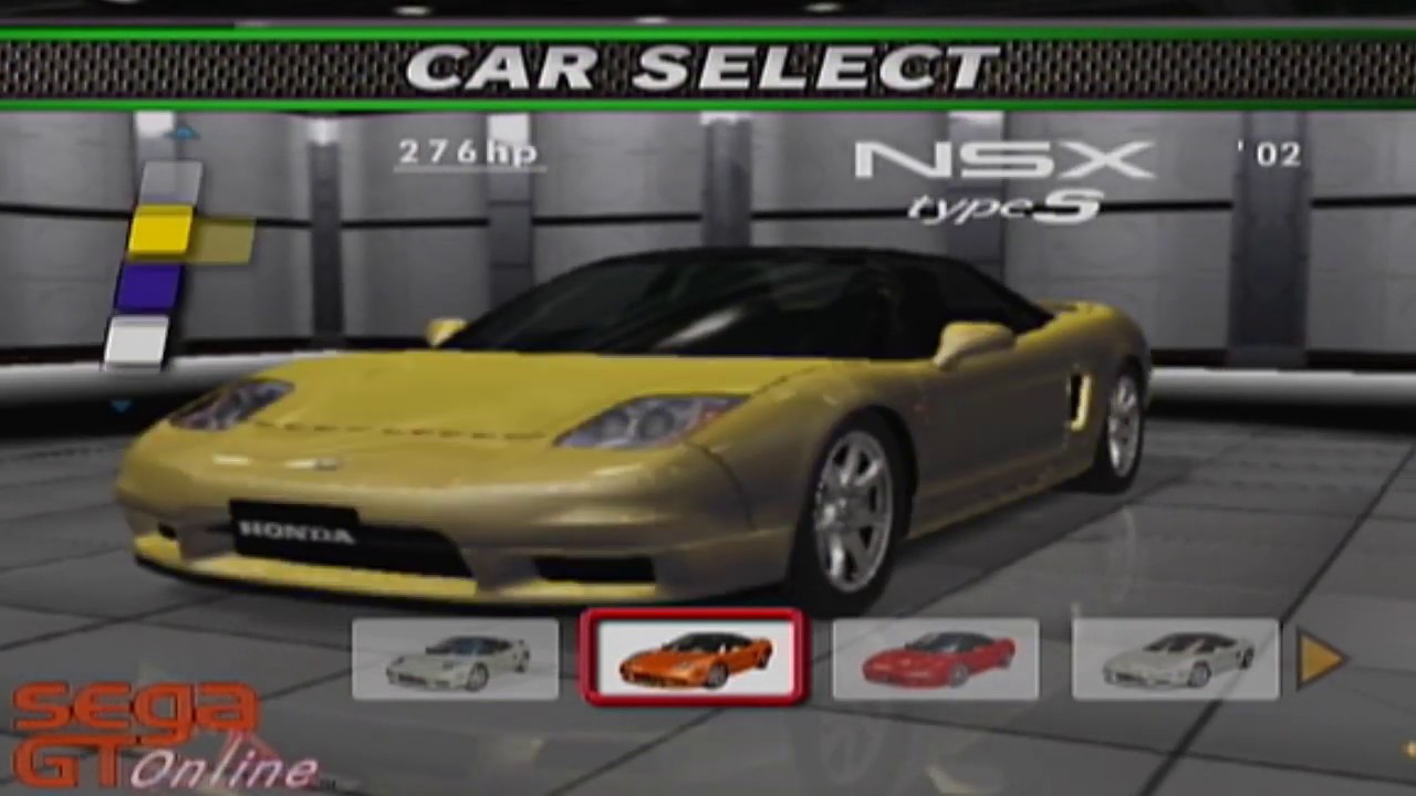 Sega GT 2002 Online Gameplay-2002 Honda NSX Type-S Coupe
