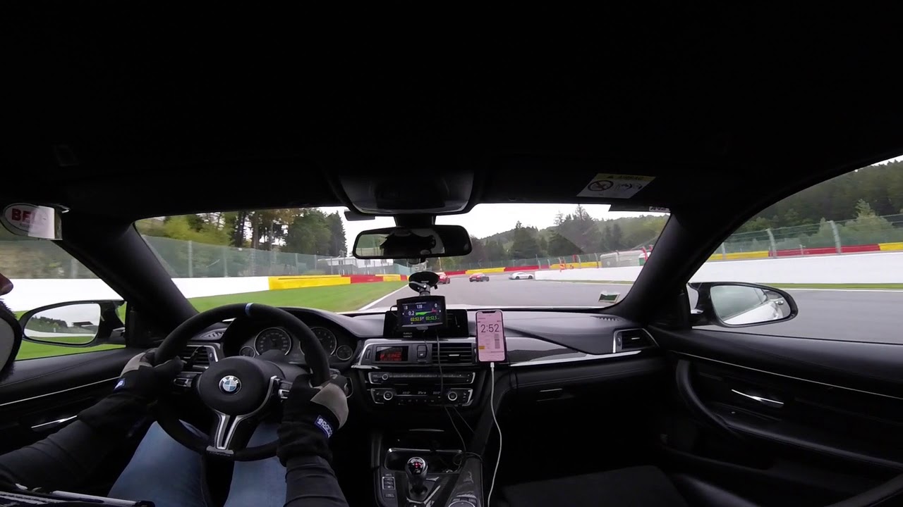 Spa Francorchamps BMW M4 Clubsport EBS vs Porsche's traffic
