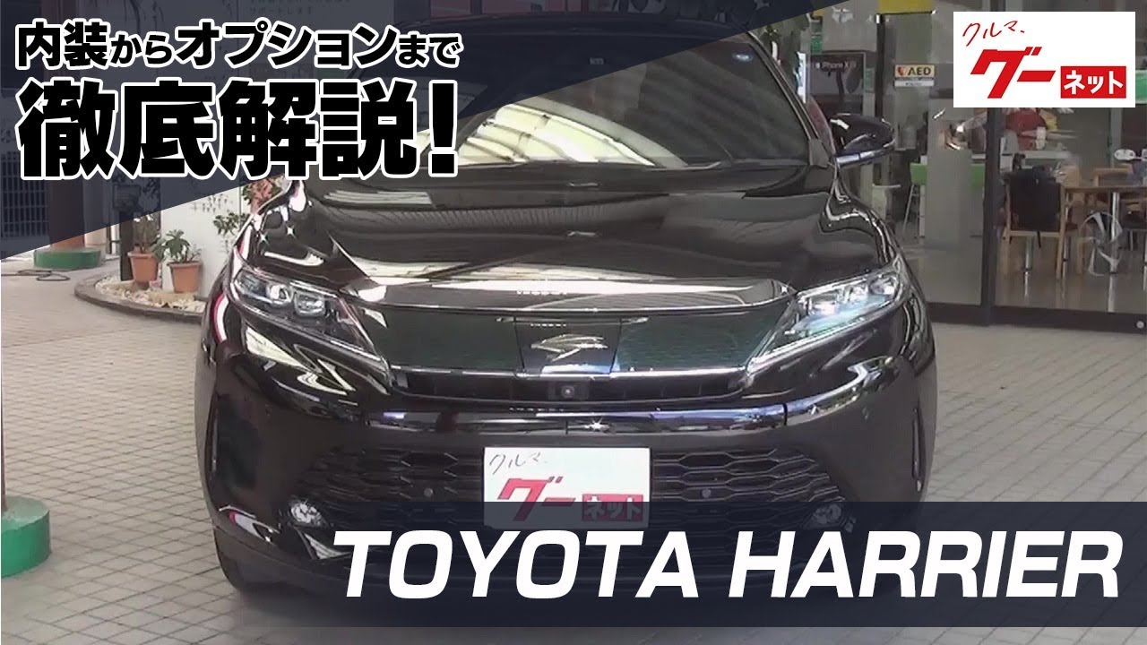 トヨタ ハリアー（TOYOTA HARRIER） グーネット動画カタログ 内装からオプションまで徹底解説