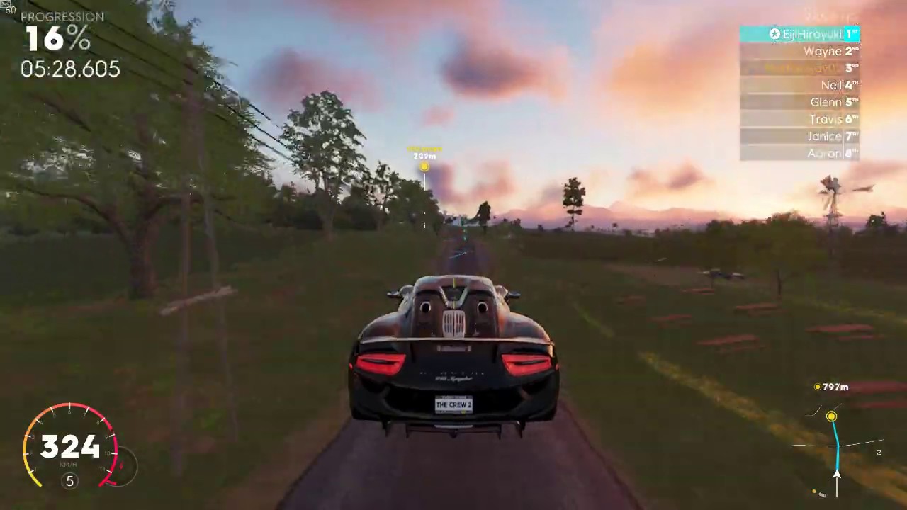 The Crew 2™ - New York (Ace Mode) using a Porsche 918 Spyder!