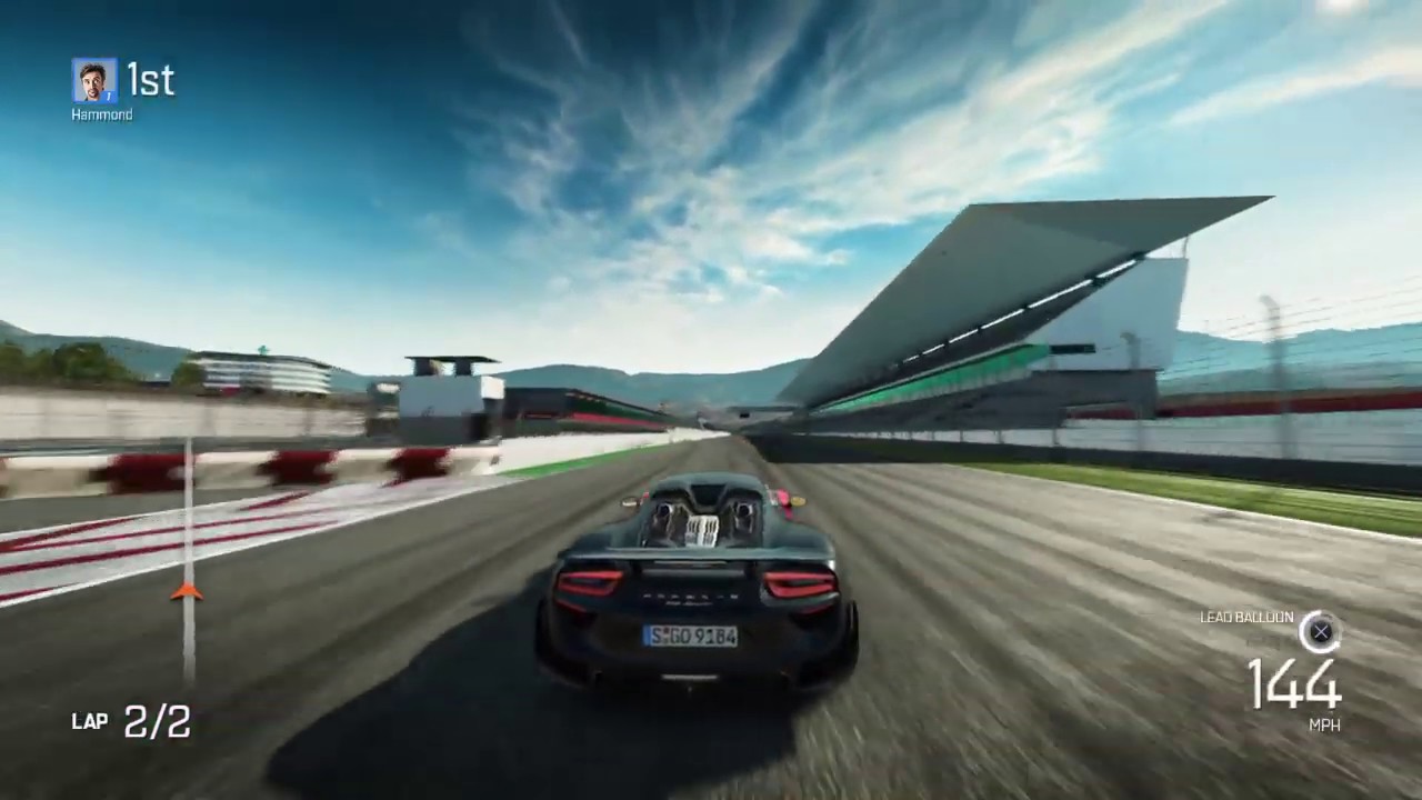 The Grand Tour Game - Porsche 918 Spyder - Algarve International Circuit (Reverse)