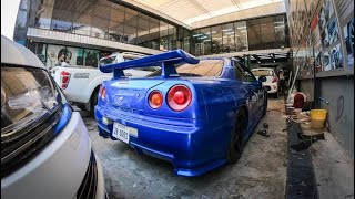 The Only Nissan Skyline GT-R R34 in Cambodia 🇰🇭