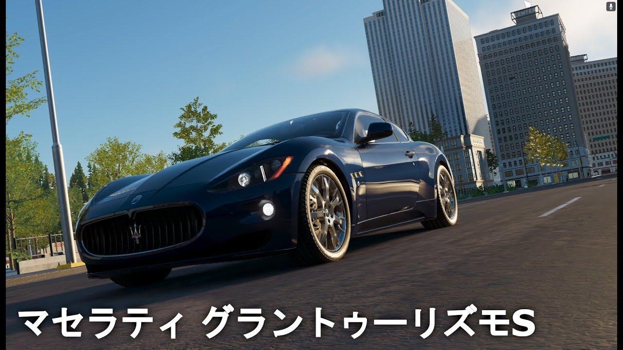 【TheCrew2】トンネルが多い山道をマセラティ グラントゥーリズモSでドライブ！