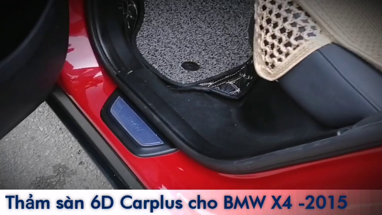 Thảm sàn 6D cho BMW X4 – 2016