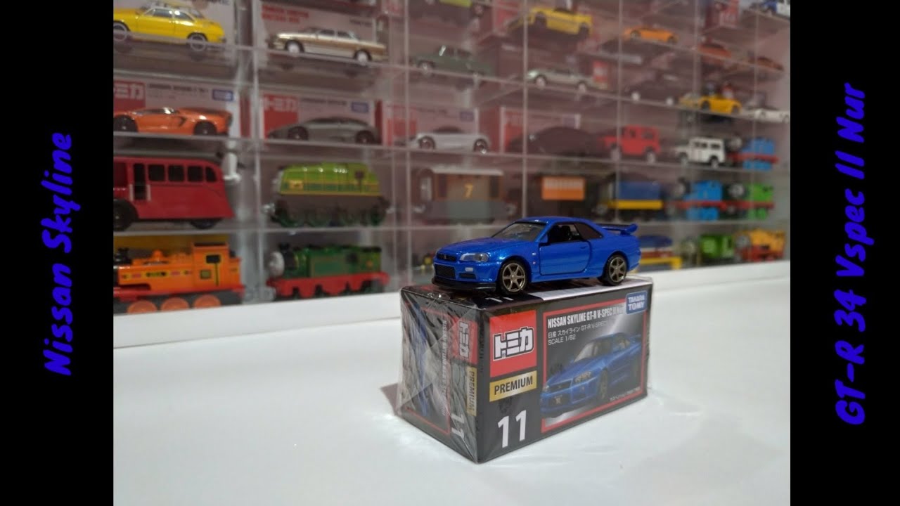 Tomica Premium Nissan GT-R R34 Vspec II Nur #11