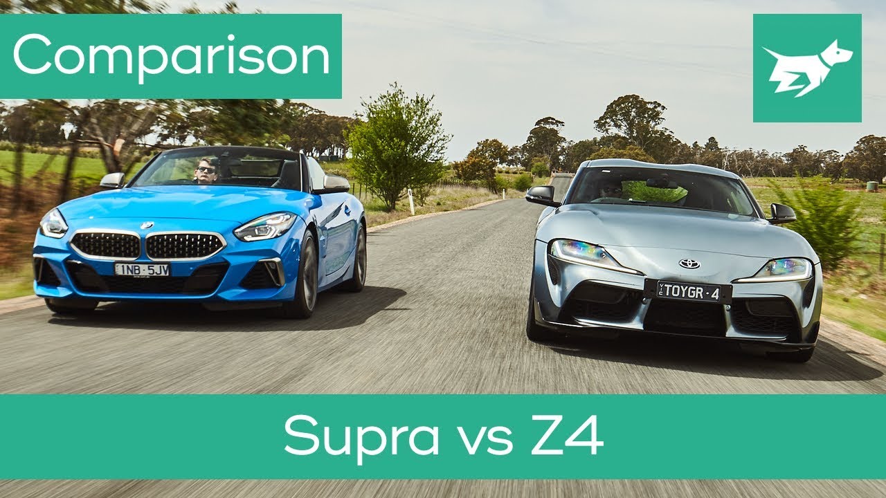 Toyota Supra vs BMW Z4 2020 comparison review