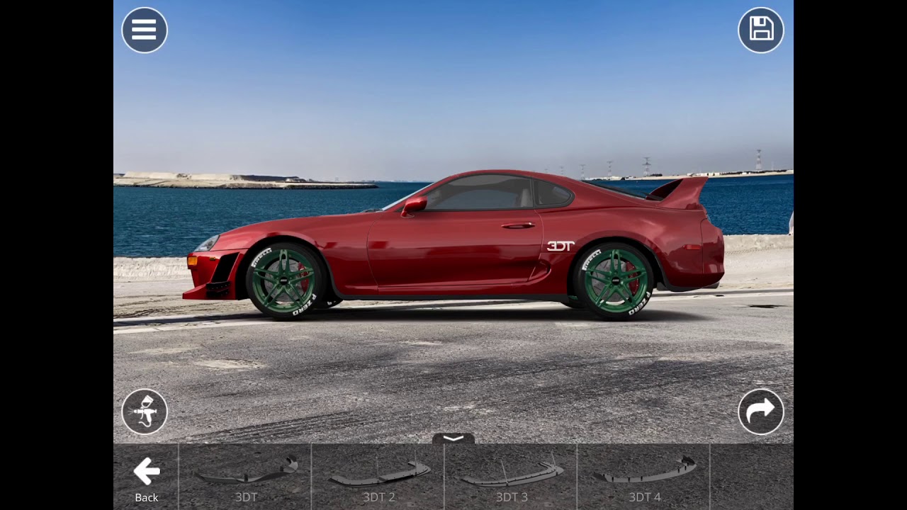 Tuning One Of The Most Known Japanese Sports Car From The 1990s In 3D Tuning (Toyota Supra Mk IV)