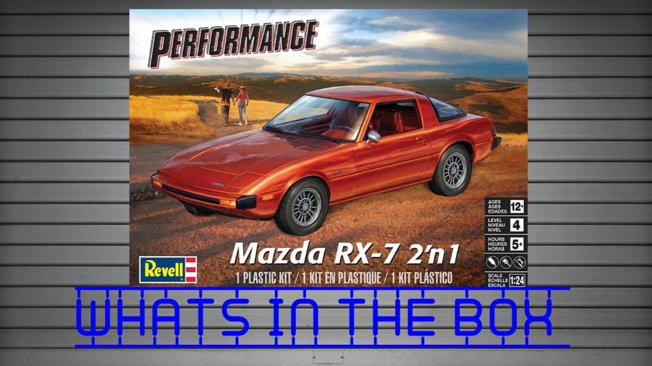 Whats In The Box Mazda RX7 Revell
