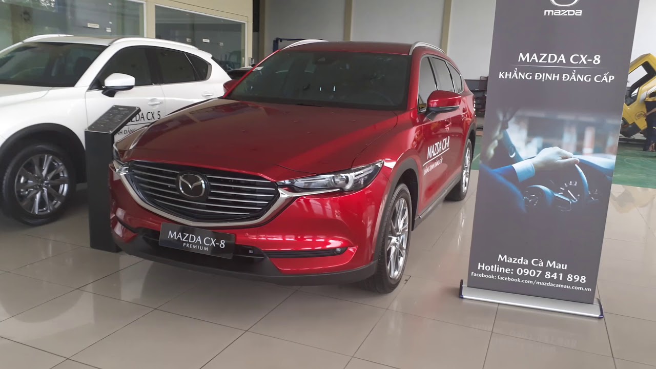 Xe mới mazda cx5 cx8   dạo 1 vòng xe hơi tại cà mau