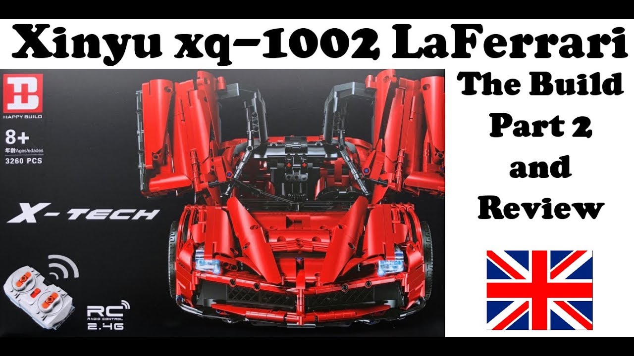 Xinyu XQ 1002 - LaFerrari - Building it part 2 + Review