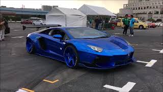 【エアサス作動！ランボルギーニ アヴェンタドール】 af imp スーパーカーニバル SUPER CARNIVAL LAMBORGHINI AVENTADOR