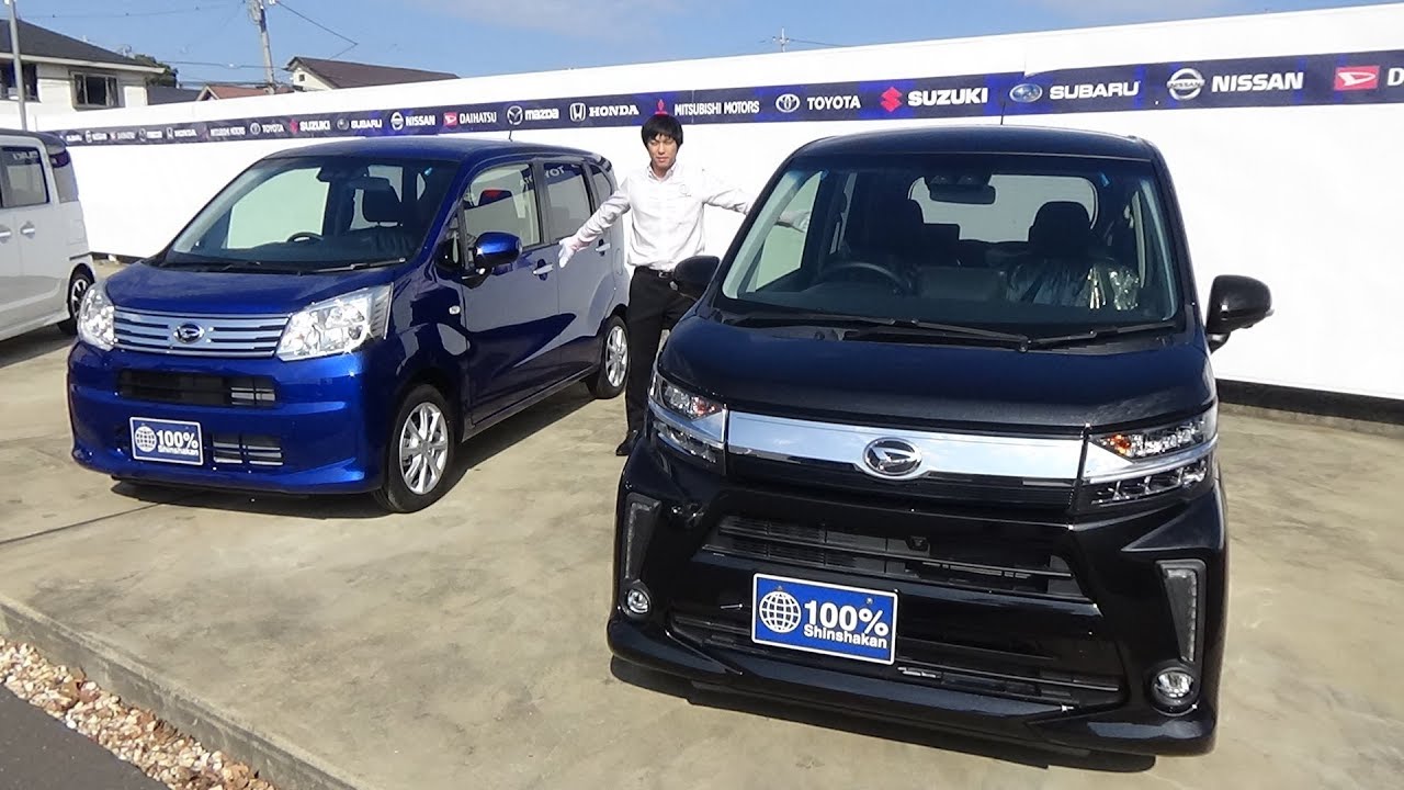 新車館ch　ダイハツ(DAIHATSU)　LA150S新型ムーヴ & ムーヴカスタム（MOVE & MOVECUSTOM）比較動画