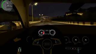 city car driving audi tt rs night driving 6