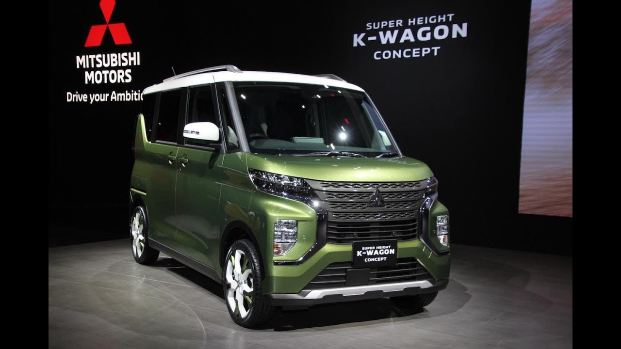 これが新型eKスペースで間違いなし？「三菱SUPER HEIGHT K-WAGON CONCEPT（スーパーハイト軽ワゴンコンセプト）」【東京モーターショー2019】