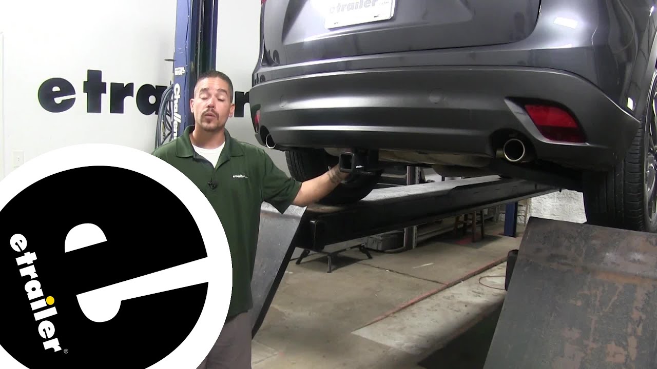 etrailer.com Trailer Hitch Receiver Installation – 2016 Mazda CX-5 – etrailer.com