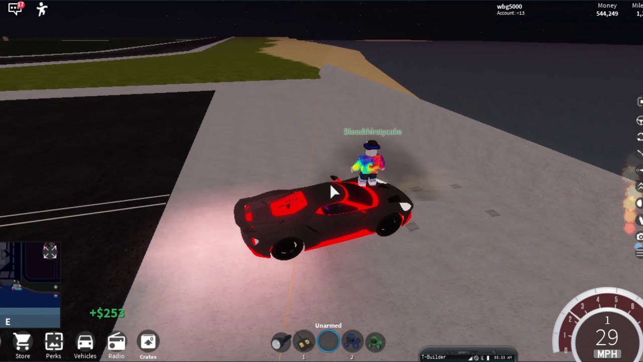 grinding money to get the ferrari laferrari