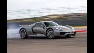 test drive PORSCHE 918 RSR CONCEPT 345KPH