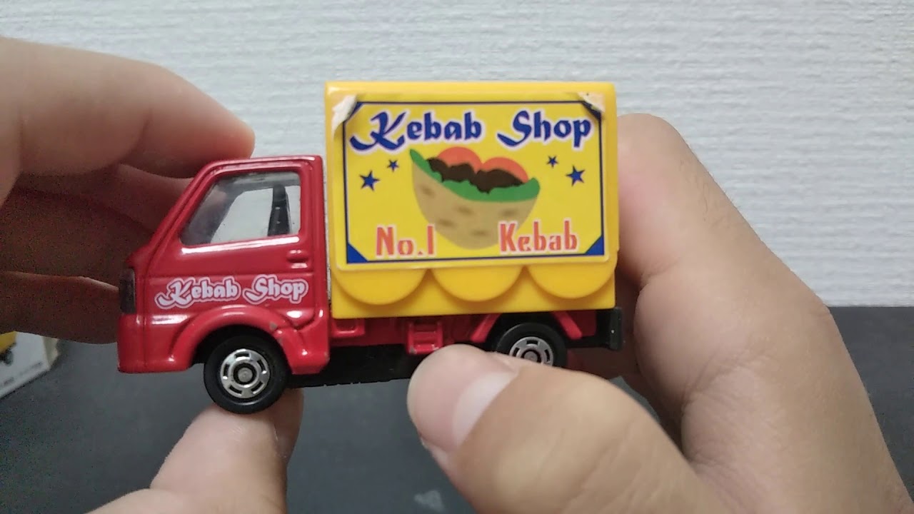 スズキキャリイ移動販売車を紹介。ギミックがなかなか良かった！