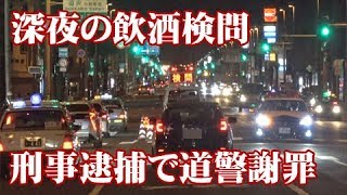 飲酒運転の検問 取締り強化中に逮捕されたのは現職警察官 おまけ タクシー防犯灯