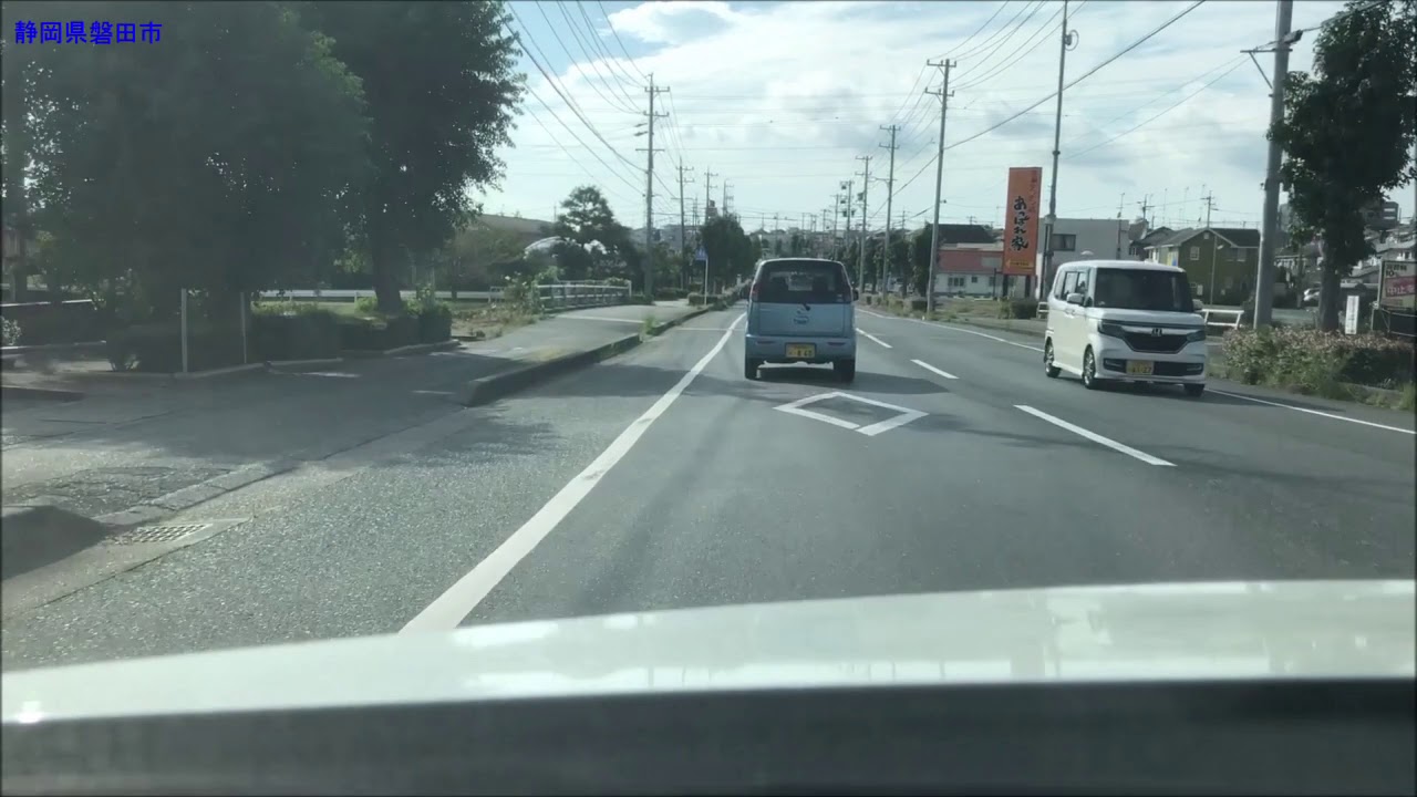 【御厨駅】静岡県磐田市ドライブ御厨駅付近から磐田駅前まで【ドライブ】