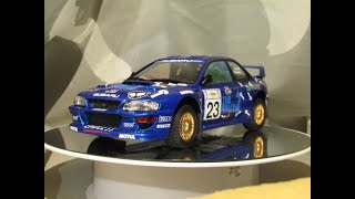 プラモ屋店長が組んでみたレビュー タミヤ 1/24 スバルインプレッサWRC’98サファリ仕様