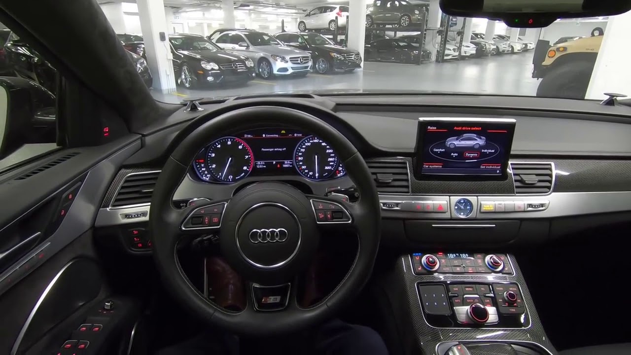 15 2018 Audi S8 Plus   Revs + Walkaround 4k