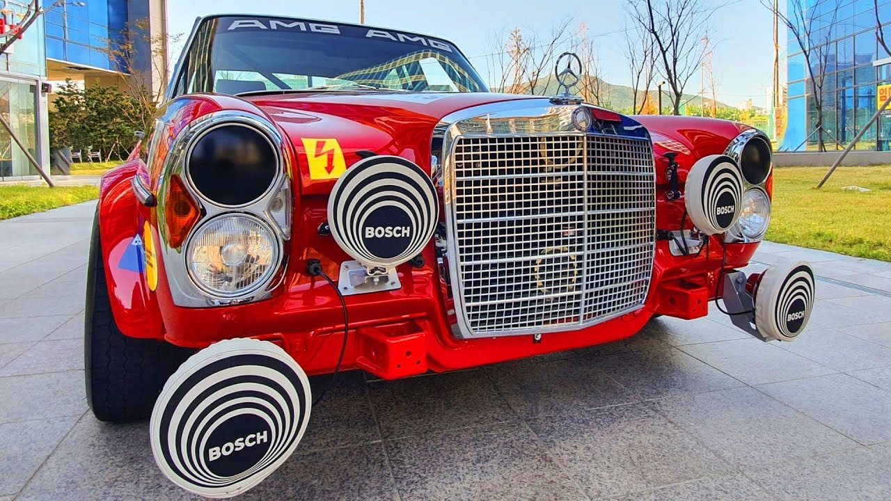 1970 Mercedes-Benz 300 SEL 6.8 AMG w109 Red Pig Replica