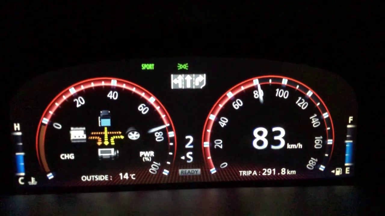 200 クラウン HYBRID 0-100km/h フル加速