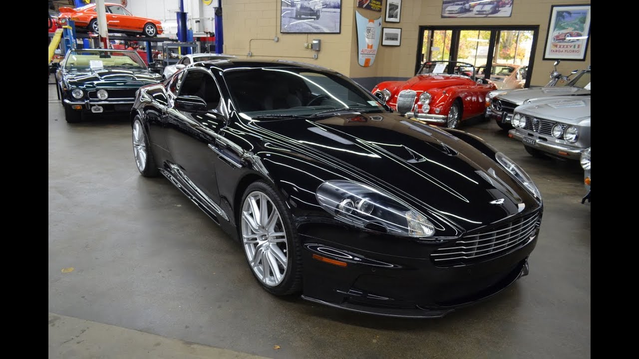 2009 Aston Martin DBS Coupe 6 Speed Storm Black Autosport Designs